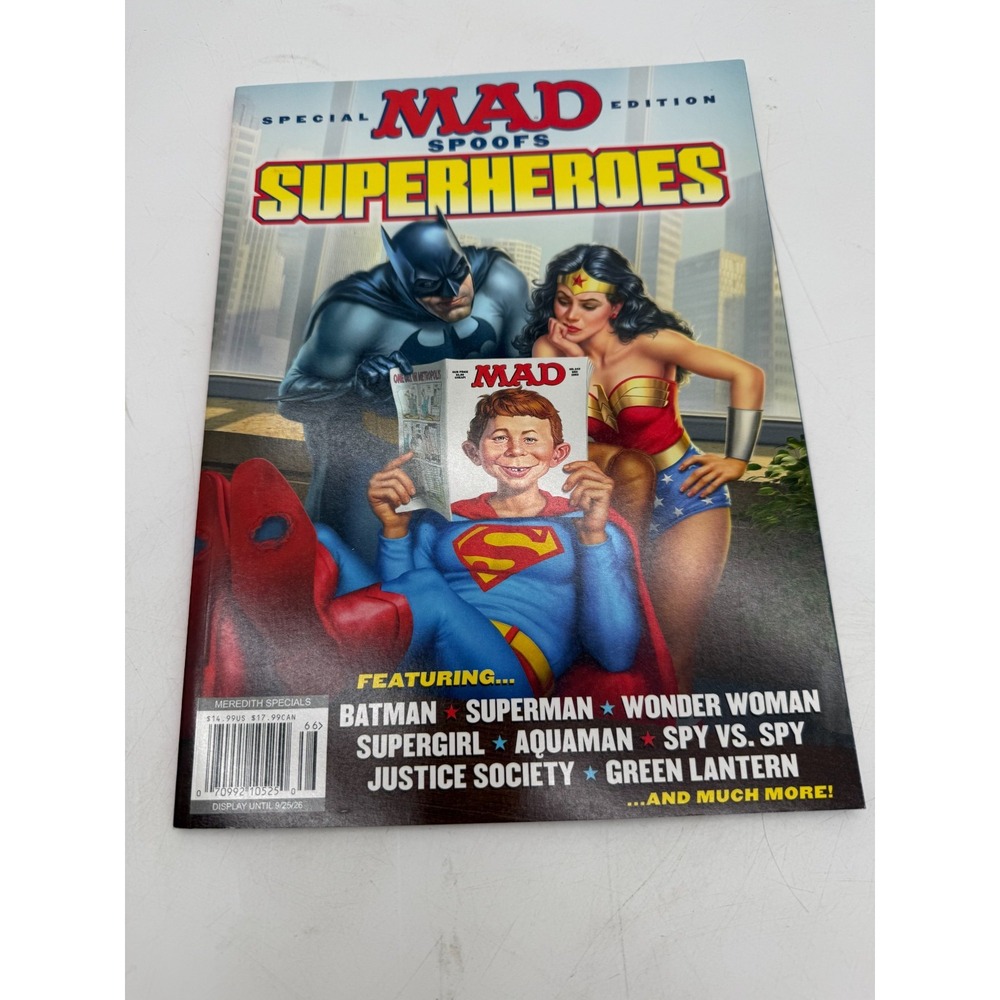 MAD Magazine Spoofs Superheroes 2026 Special Edition Batman Superman Wonder new